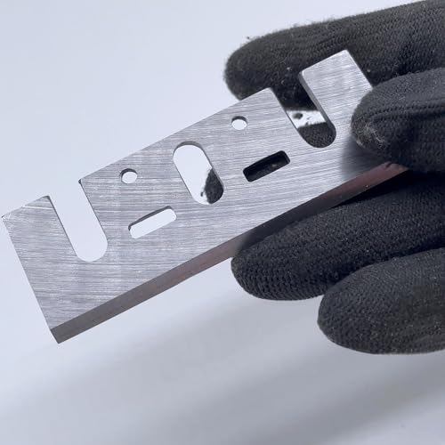 HUGEARM TCT Carbide Planer Blades for DW680, 3-1/4 Inch Planer Knife 82mm, Compatible with DeWalt D26676, DW6655, Compatible with Makita N1900B, KP0810, XPK01, for Bosch 1594, 4 PCS - Image 4