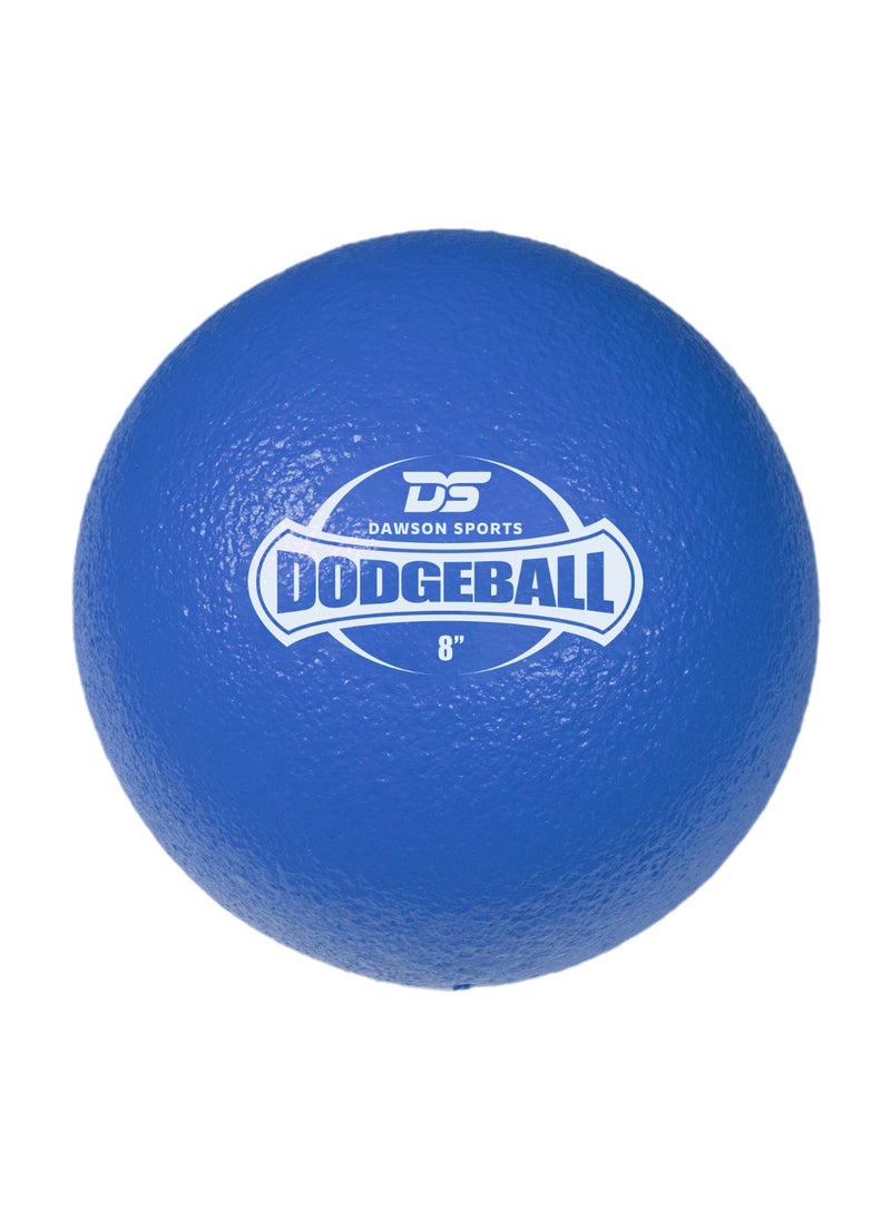 DAWSON SPORTS Foam Dodgeball - 8" - Blue 