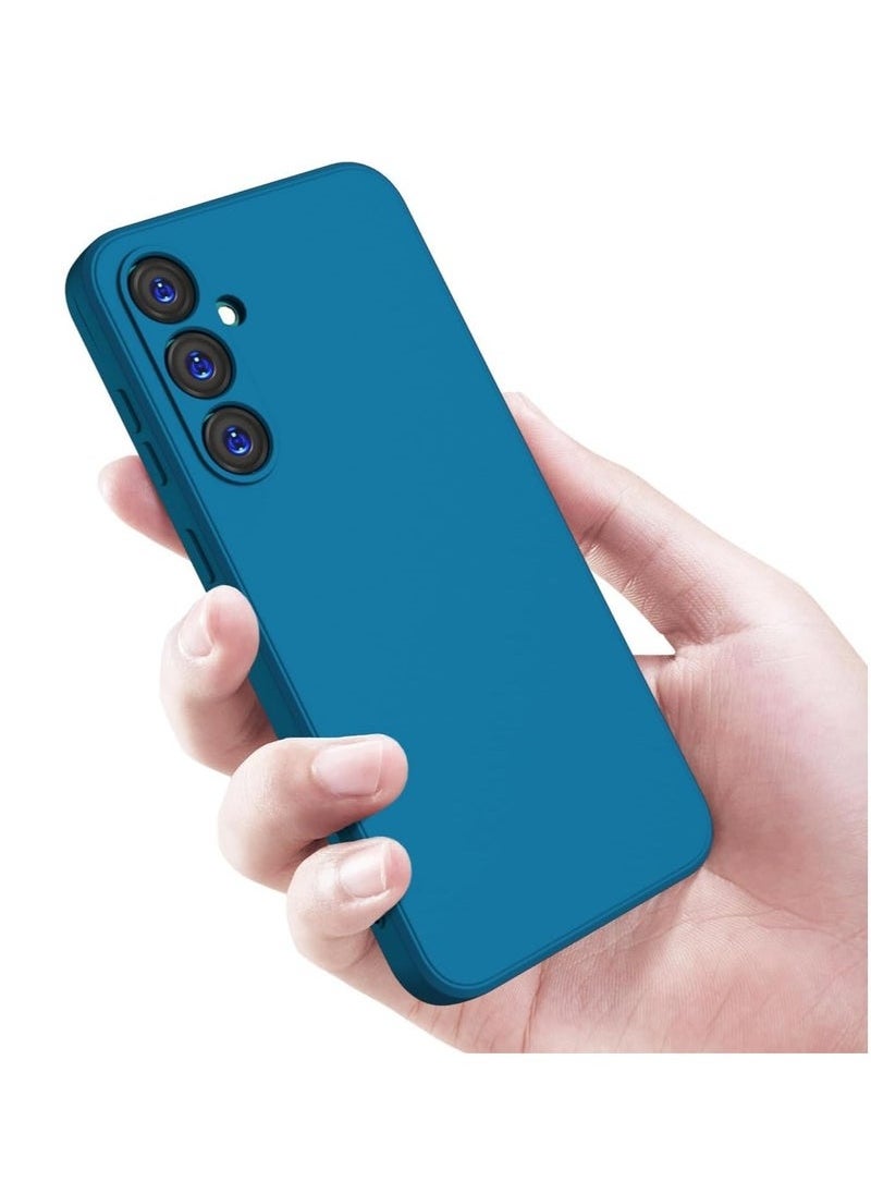 TIGER - Samsung Galaxy A16 Case Cover – Liquid Silicone Shockproof Protective Case with Camera Protection for Samsung Galaxy A16 2024  era Protection for Samsung Galaxy A16 2024  Blue - Image 1