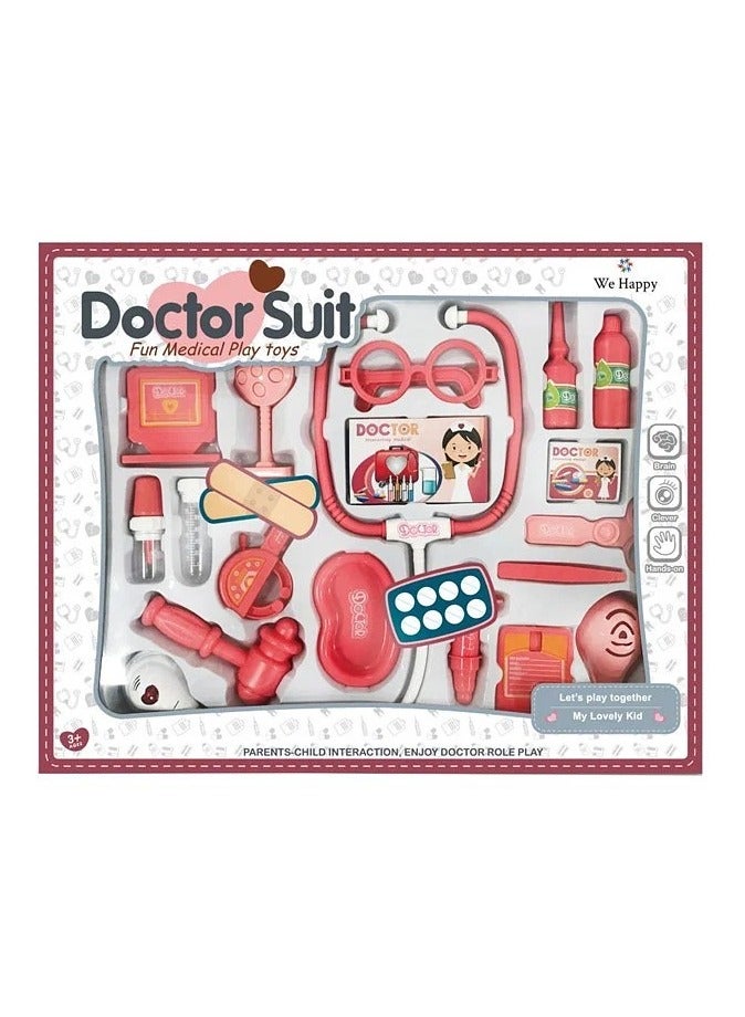 Xinletong Kids' Doctor Set - 18 Pieces - Image 1