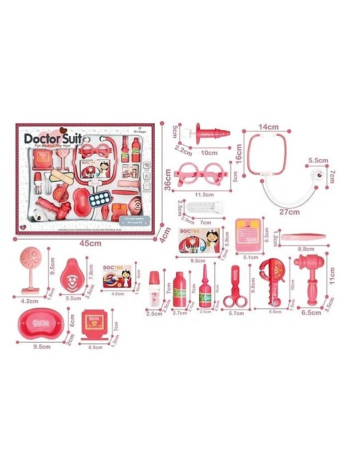 Xinletong Kids' Doctor Set - 18 Pieces - Image 3