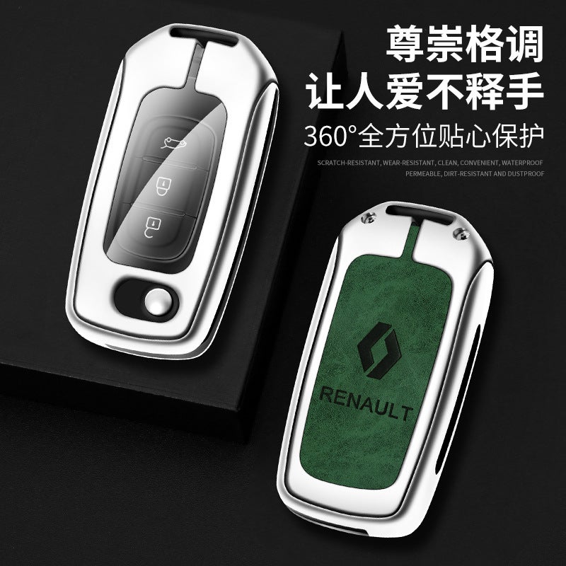 Applicable To Leno Car Reao Coreka Reo Reno Key Case Eno Personality Buckle All-Inclusive High-End Men'S And Women'S Shell - Image 3