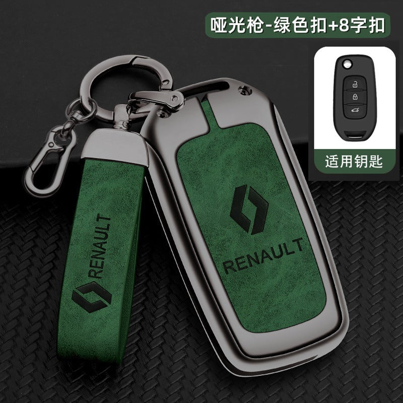 Applicable To Leno Car Reao Coreka Reo Reno Key Case Eno Personality Buckle All-Inclusive High-End Men'S And Women'S Shell - Image 1