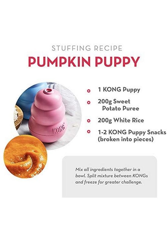 كونج - وجبات خفيفة - مكافآت طبيعية للكلاب - ألعاب مطاطية كلاسيكية - وصفة للجراء الصغيرة (7 أونصة) - Image 3