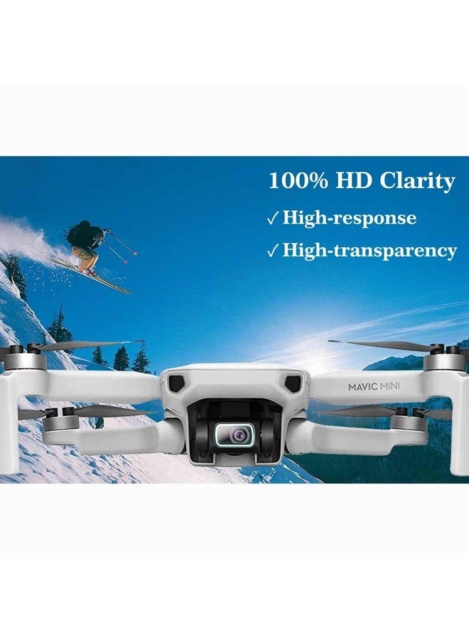 ULBTER Lens Screen Protector for DJI Mavic Mini 2 / DJI Mini - Drone,ULBTER 0.3mm 9H Hardness Tempered Glass Lens Saver Accessory Anti-Scrach Anti-Fingerprint Anti-Bubble Anti-Dust [3 Pack] - Image 2