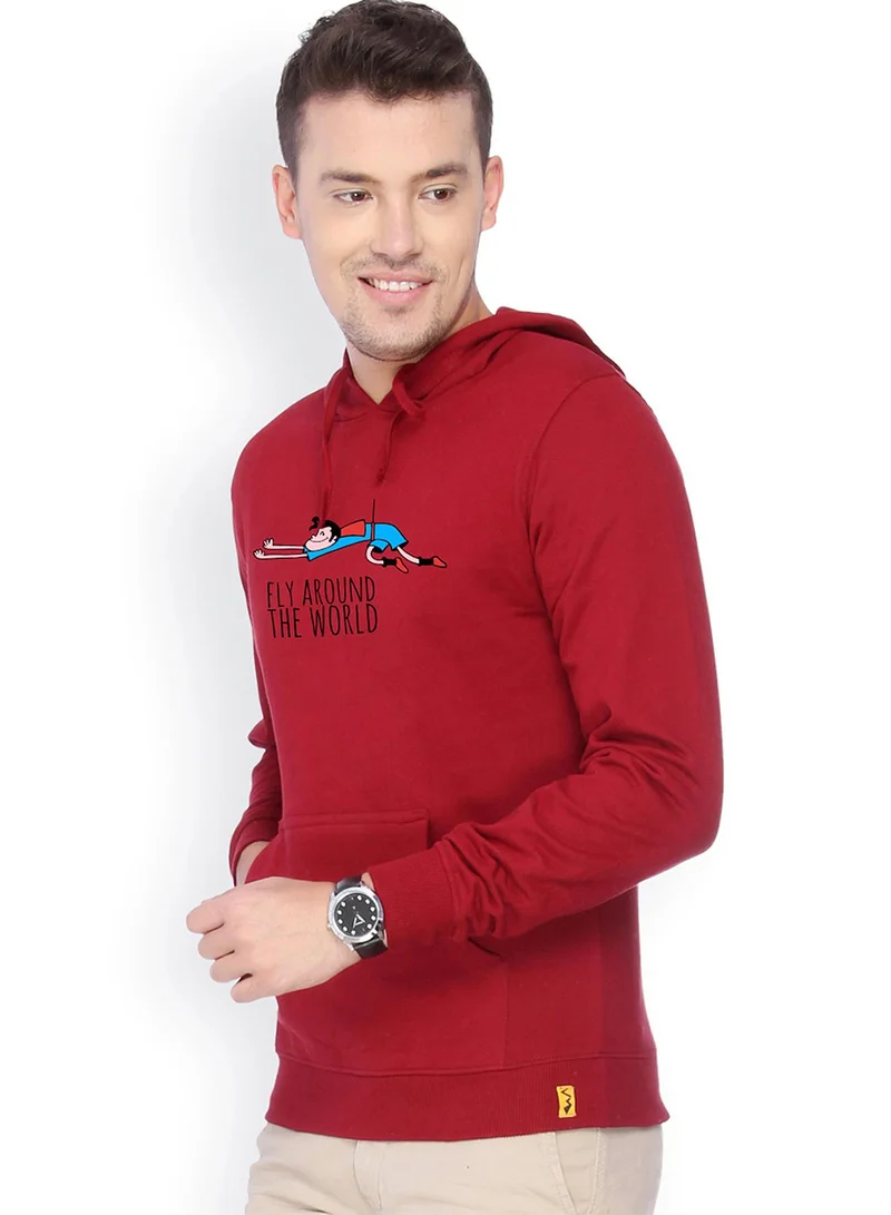 كامبوس سوترا هودي رجالي بطبعة رحلة حول العالم