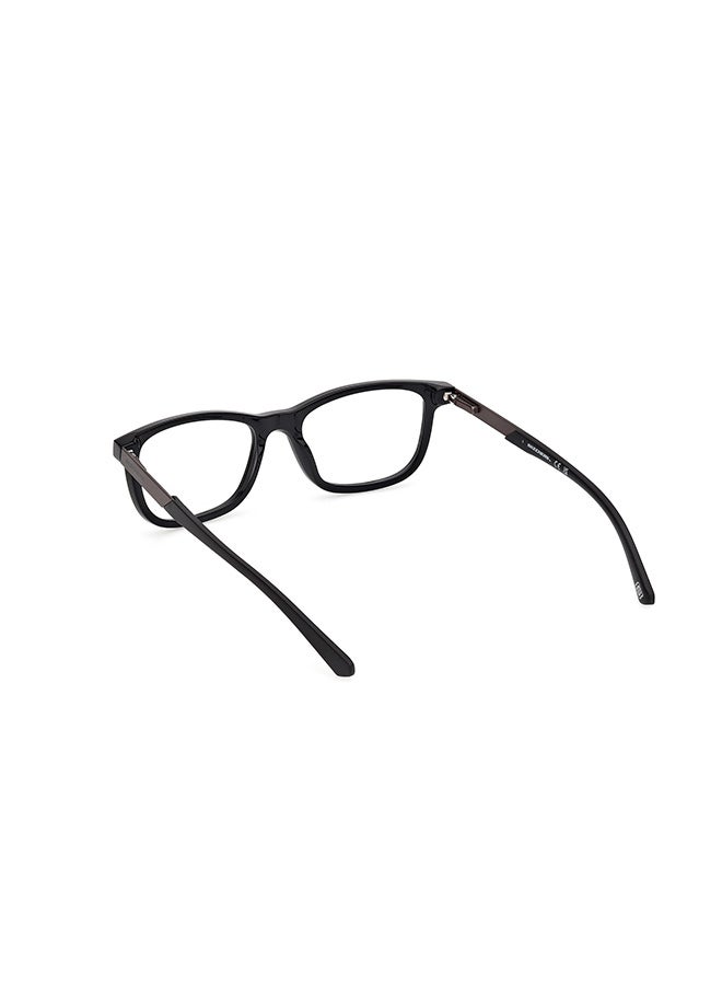 SKECHERS إطارات نظارات مربعة للرجال باللون الأسود اللامع SKECHERS SE5006700151 51 مم - Image 3