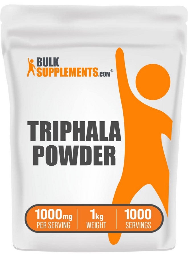 BULKSUPPLEMENTS.COM Triphala Powder Herbal Supplements Triphala Supplement Triphala 1000Mg Made With Amalaki Bibhitaki And Harataki Powder 1000Mg Per Serving (1 Kilogram 2.2 Lbs) - Image 1
