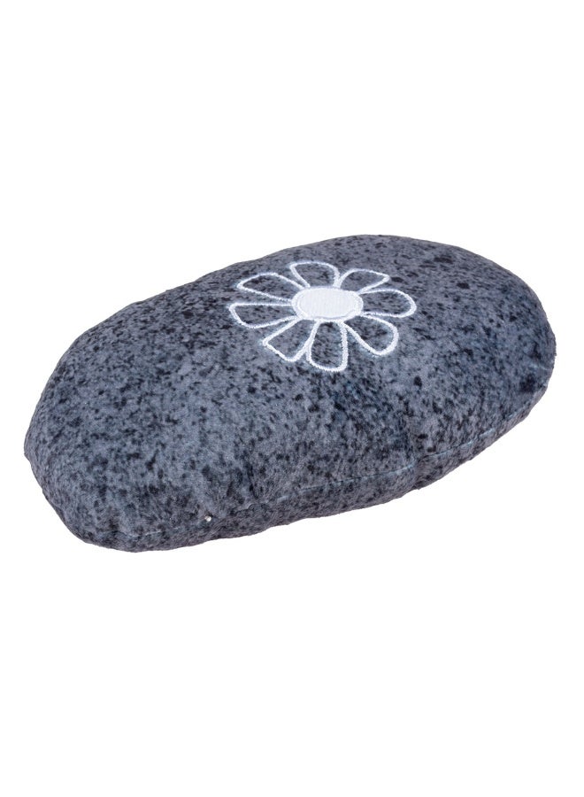Duvo + Duvo+ ECO Blossom Cat Kicking Pillow with Catnip Grey 20x11.5x5cm – Cat Toy, Interactive Play - Image 3