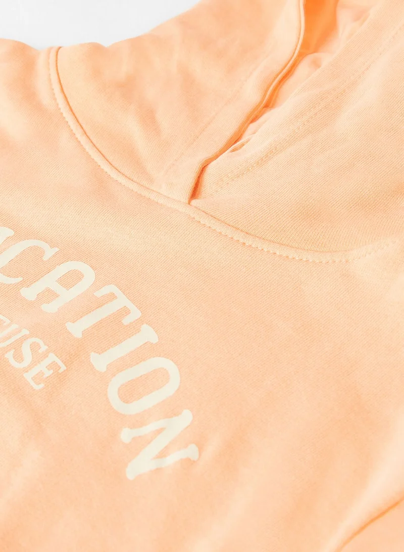 NAME IT Kids Slogan Hoodie