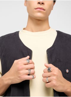 Seventy Five 4 Pack Signet Ring Set  - Image 4