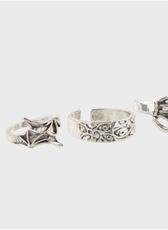 Seventy Five 4 Pack Signet Ring Set  - Image 3
