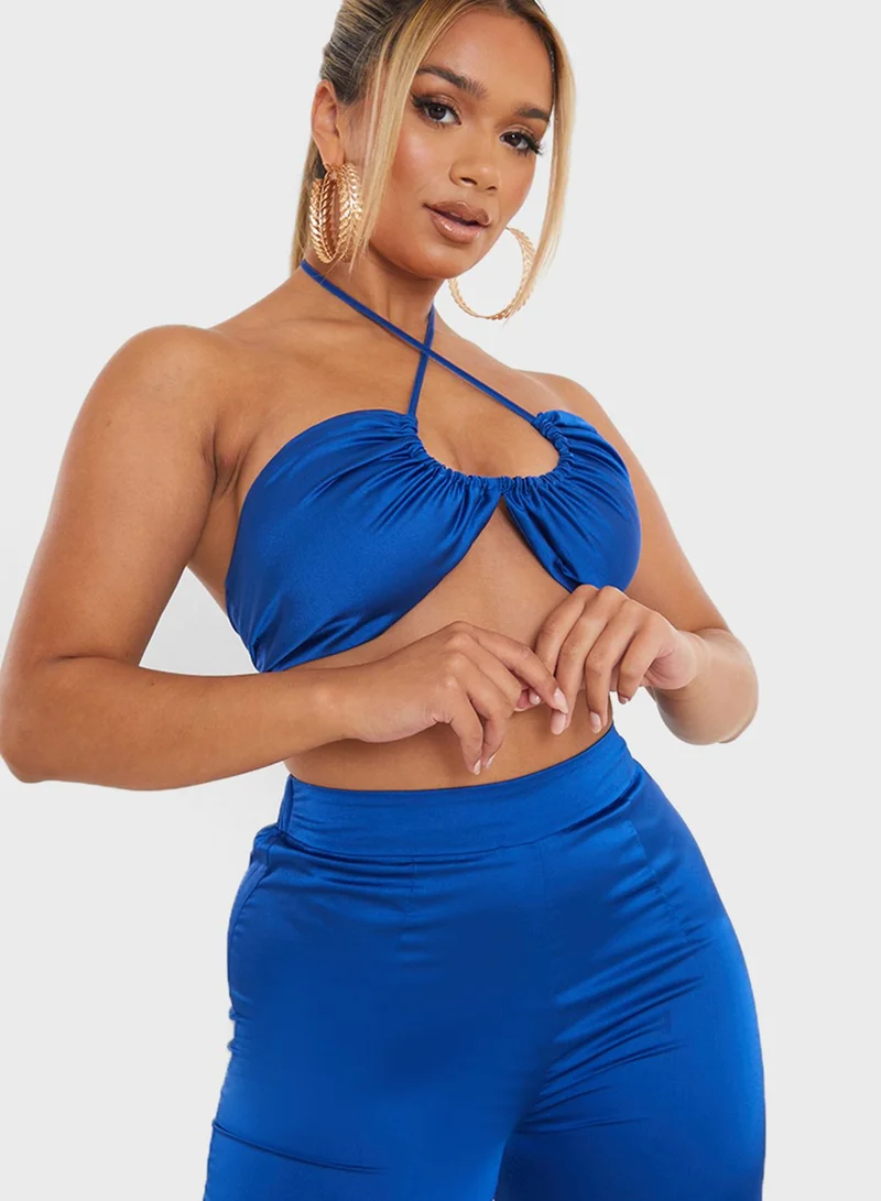 In the style Ruched Bandeau Top