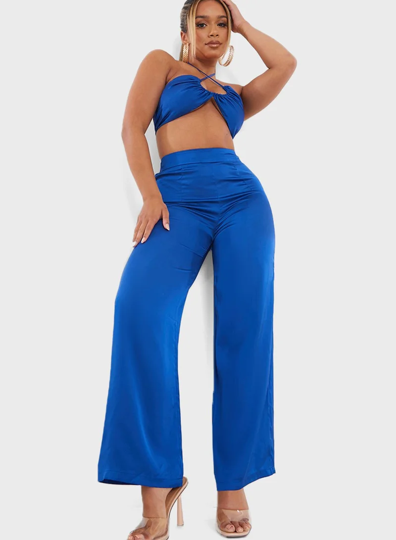 In the style Ruched Bandeau Top