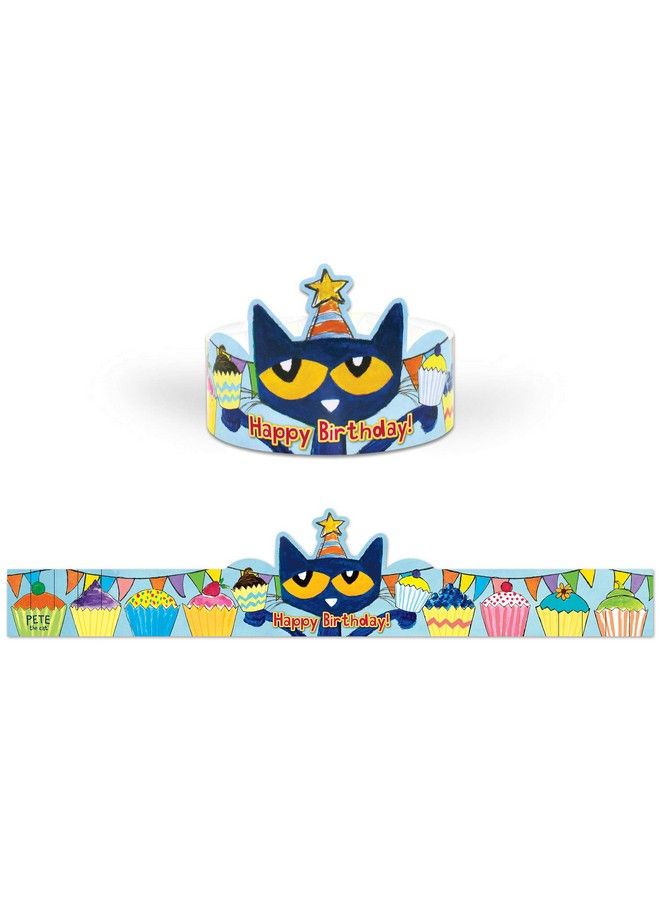 Teacher Created Resources Pete The Cat® Happy Birthday Crowns - Image 2