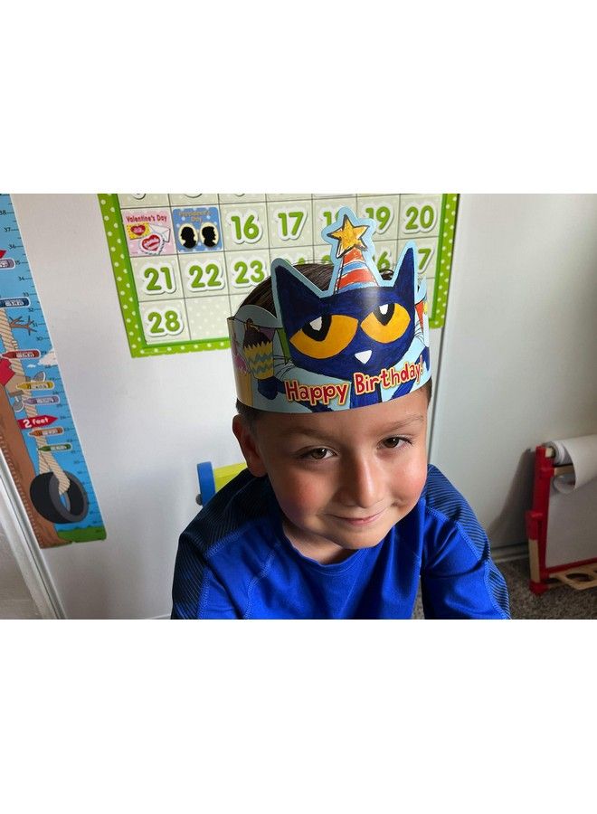 Teacher Created Resources Pete The Cat® Happy Birthday Crowns - Image 3