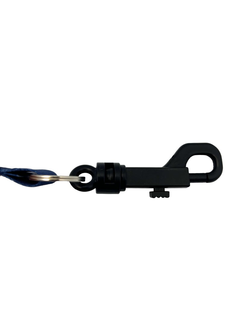 CHU-BUDDY Chubuddy Chewy Holder - Navy Sublimated Tether & Natural Strap - Image 5