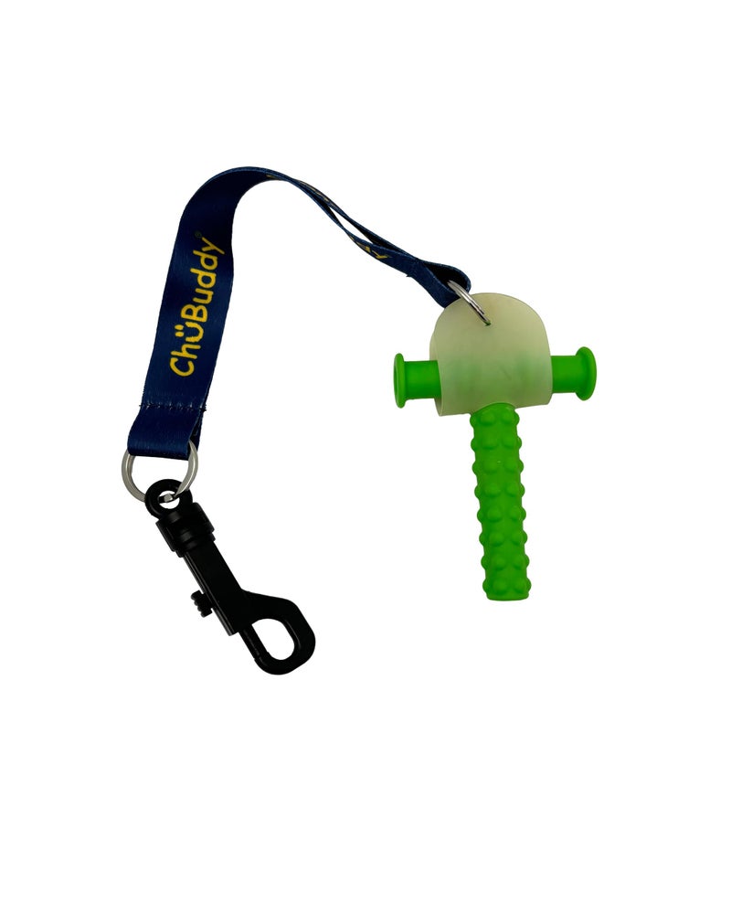 CHU-BUDDY Chubuddy Chewy Holder - Navy Sublimated Tether & Natural Strap - Image 3
