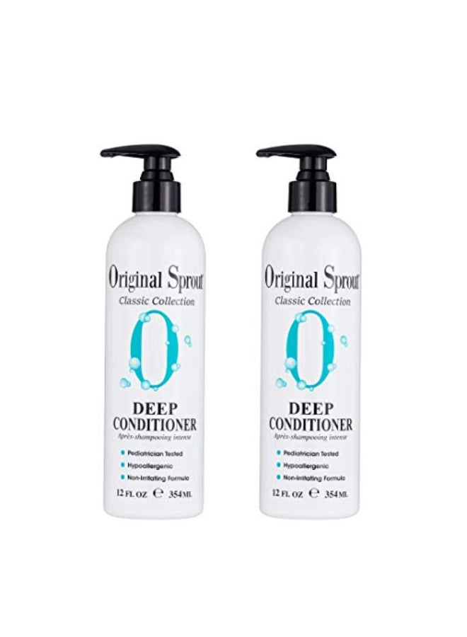 Original Sprout Deep Conditioner Vegan Deep Conditioning Treatment for Hair Care12 Ounces 2 pack Packaging May Vary - Image 1