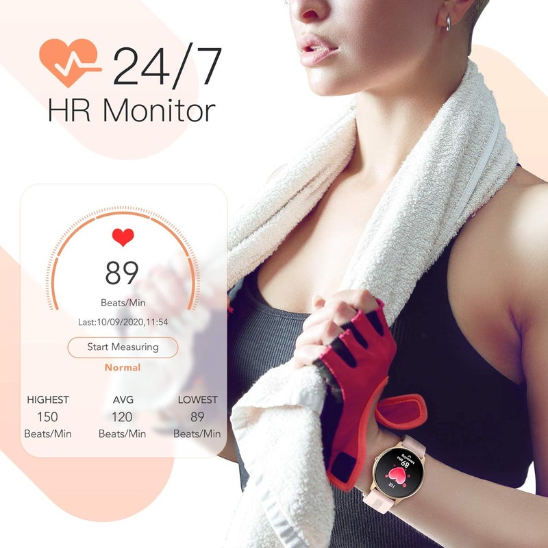 Smart Bracelet: 1.28'' TFT Color Touch Screen, IP68 Waterproof, Safe 5V/2A Charging - Instant Message Reception, 10-Day Long Working Time Fitness Watch for Daily Fitness & Smart Lifestyle - Image 4