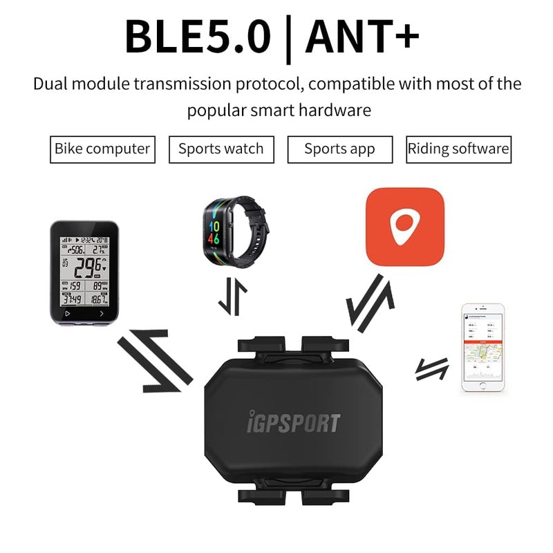 Igpsport Cadence Sensor CAD70 for SmartWatch Cycling Computer Compatible with Garmin Bryton Polar Wahoo - Image 3