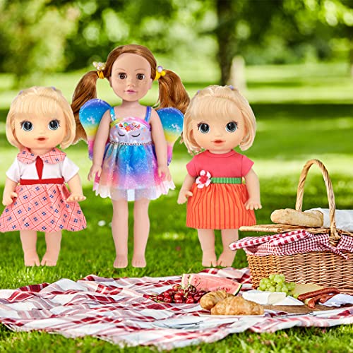 ebuddy 10 Sets Clothes Outfit Dress for 10-14.5 Inch Dolls (Fashion Sets) - Image 5
