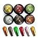 Vonrui Nail Art Mirror Pigment Gold Chrome Nail Powder Kit Holographic Nail Glitters Silver Nail Chrome Powder Set - Image 2