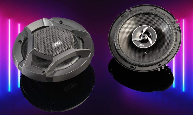 JXL 1690 High Performance 3 Way 6 Inch Coaxial Car Speaker with Inbuilt PEI Car Tweeter and HOP Woofer 600W MAX Pair (Black) - Image 2