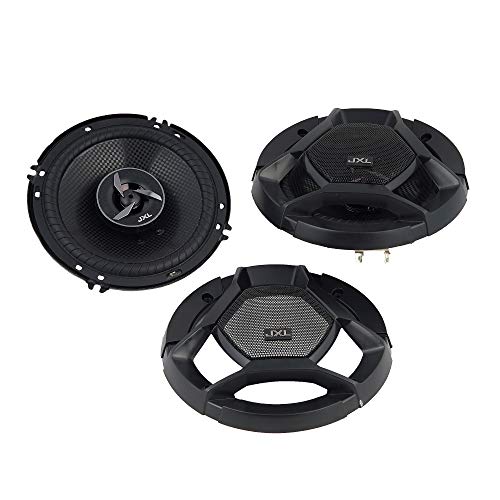JXL 1690 High Performance 3 Way 6 Inch Coaxial Car Speaker with Inbuilt PEI Car Tweeter and HOP Woofer 600W MAX Pair (Black) - Image 4