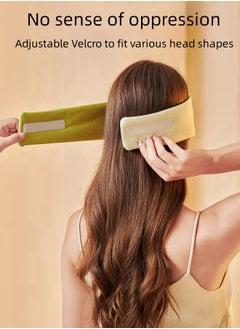 WAOKN Adjustable Sleep Eye Mask, Light-blocking, Warm and Cool Dual-sense Space Capsule Eye Mask, Suitable for Travel, Naps, and Yoga, Sleep Eye Mask for Women and Men (Green)  - Image 3