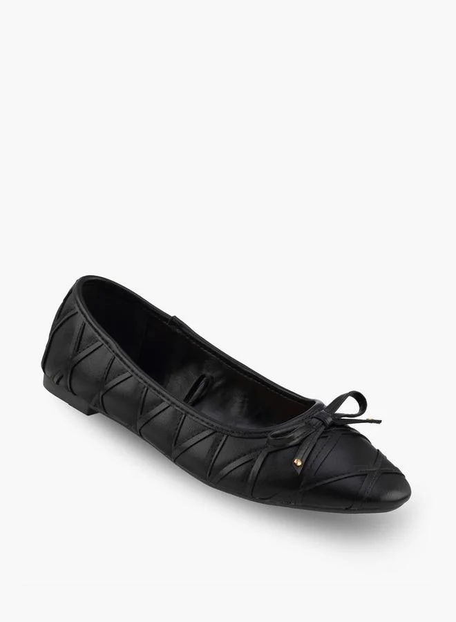 فلورا بيلا من شو إكسبرس Women Bow Detail Ballerina Shoes