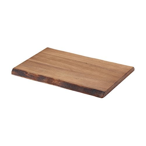 Rachael Ray Rachael Ray Pantryware Wood Cutting Board  Wood Serving Board  17 Inch x 12 Inch Brown 