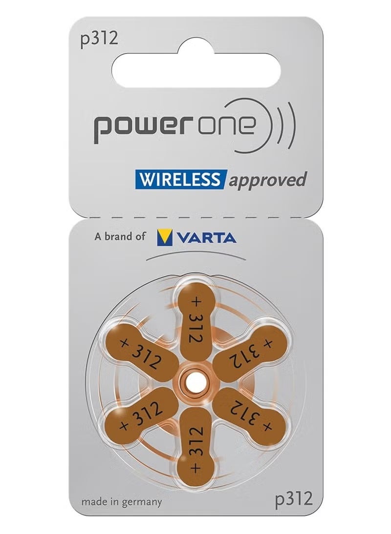باور ون بطاريات سماعة الأذن Power one 1.45V - عبوة مكونة من 18 قطعة - Image 5