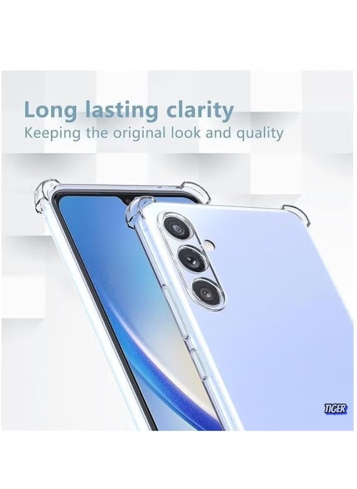 TIGER Samsung Galaxy A16 Case Cover – Crystal Clear Soft TPU, Anti-Scratch, Shockproof Bumper Protective Case for Samsung Galaxy A16 6.7 inch - Image 2