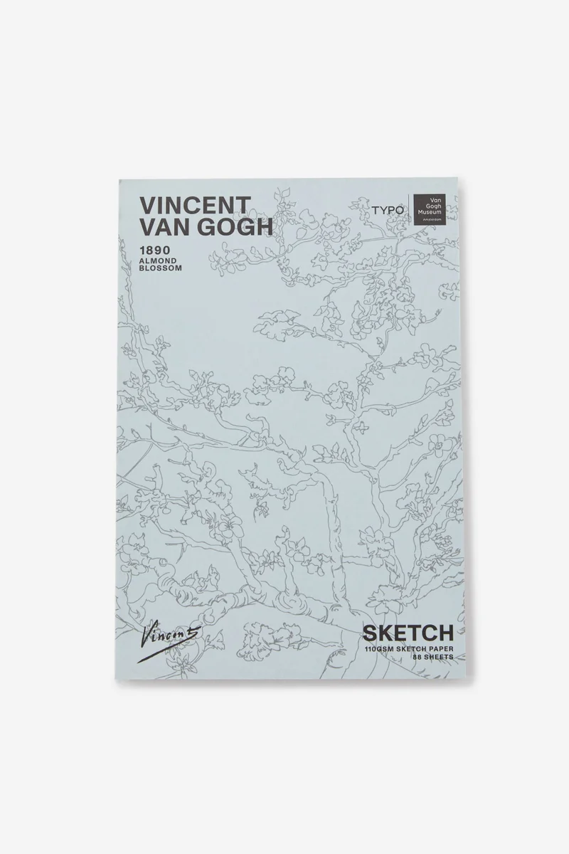 تايبو دفتر رسم فاخر بغلاف ستيتش