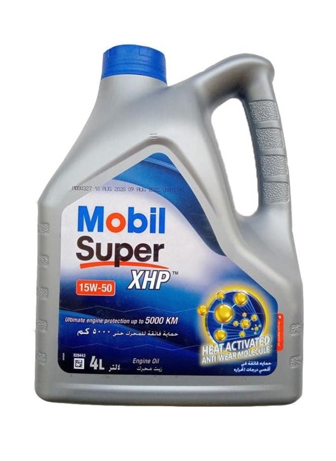 Mobil Mobil Super XHP 15W50 Engine Oil (5000km) 