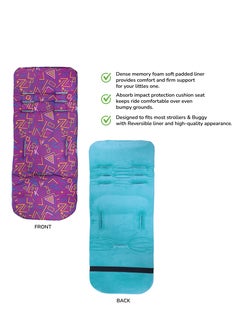Cuddles Cuddles  Stroller Liner Insert Car Seat Liner, Seat Cushion Baby, Body Support for Pushchair  - Image 4