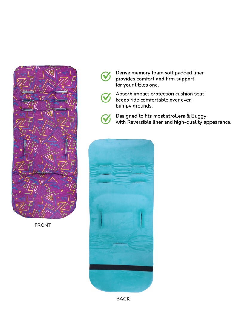 Cuddles Cuddles  Stroller Liner Insert Car Seat Liner, Seat Cushion Baby, Body Support for Pushchair - Image 4
