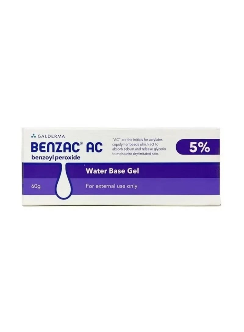 بنزاك ايه سي 5% جل 60 جم