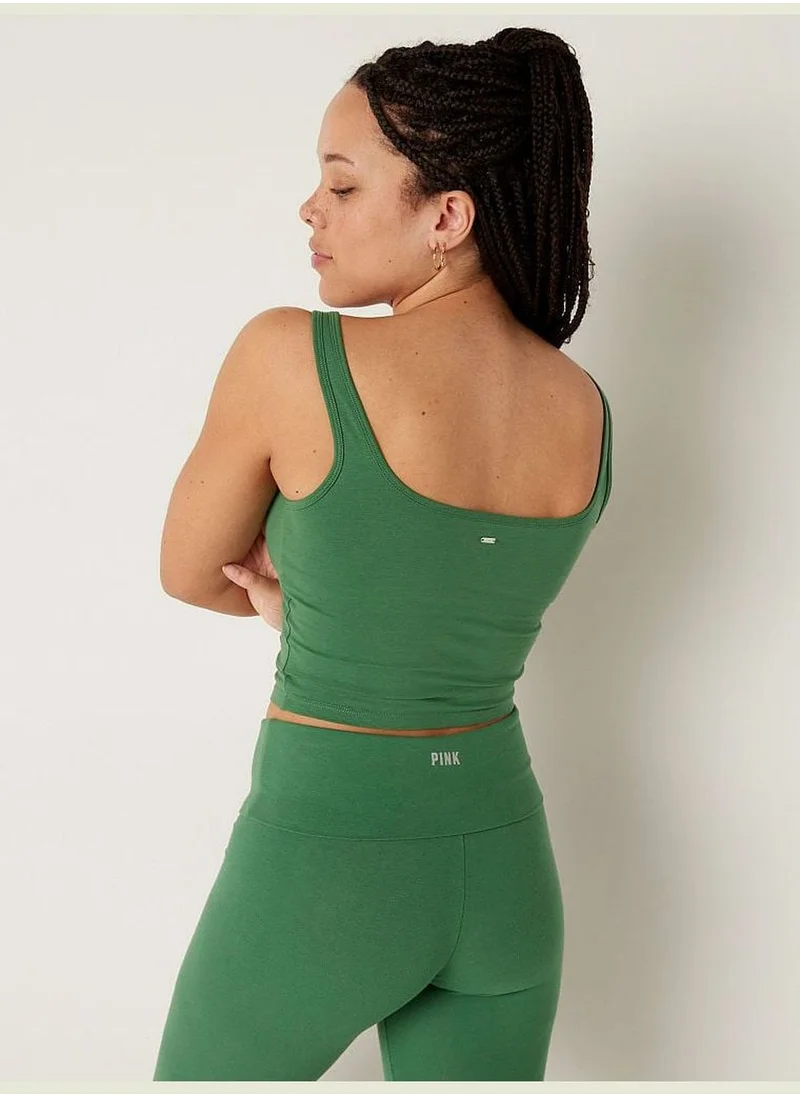 Victoria's Secret Cotton Contour Crop Tank Top