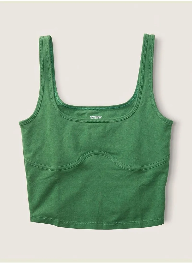 Victoria's Secret Cotton Contour Crop Tank Top