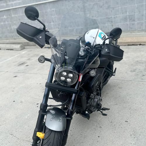 Lorababer Motorcycle Handguards Hand Shield Protector Hand Guard Protector Black for Honda NC700X NC750X NC750S 2012 2013 2014 2015 2016 2017 2018 2019 2020 2021 2022 2023 - Image 4
