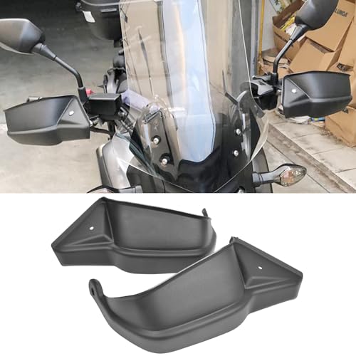 Lorababer Motorcycle Handguards Hand Shield Protector Hand Guard Protector Black for Honda NC700X NC750X NC750S 2012 2013 2014 2015 2016 2017 2018 2019 2020 2021 2022 2023 - Image 1