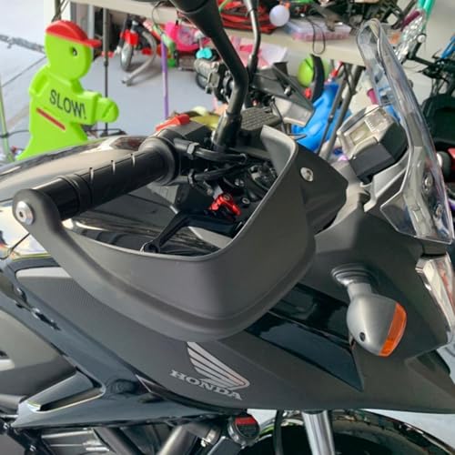 Lorababer Motorcycle Handguards Hand Shield Protector Hand Guard Protector Black for Honda NC700X NC750X NC750S 2012 2013 2014 2015 2016 2017 2018 2019 2020 2021 2022 2023 - Image 5