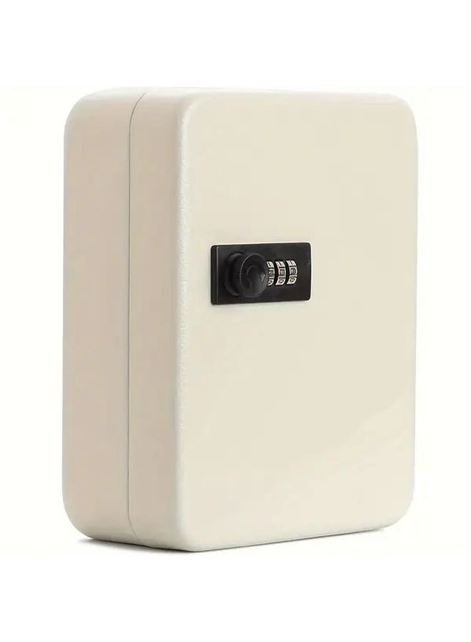 Black Key Box with 20 Keys PIN Code Wall Hanging for Office Home - Image 3