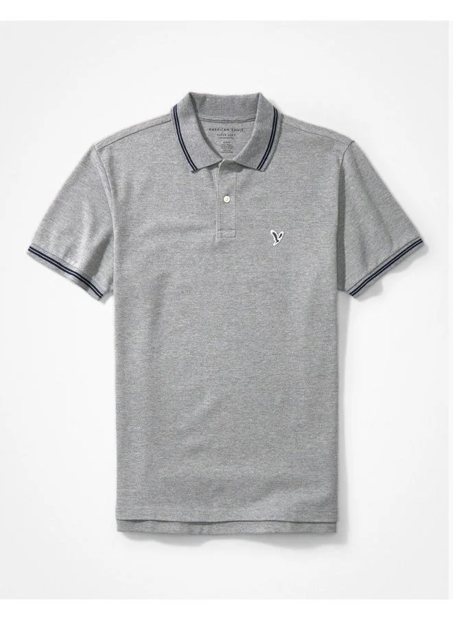 American Eagle AE Pique Polo Shirt