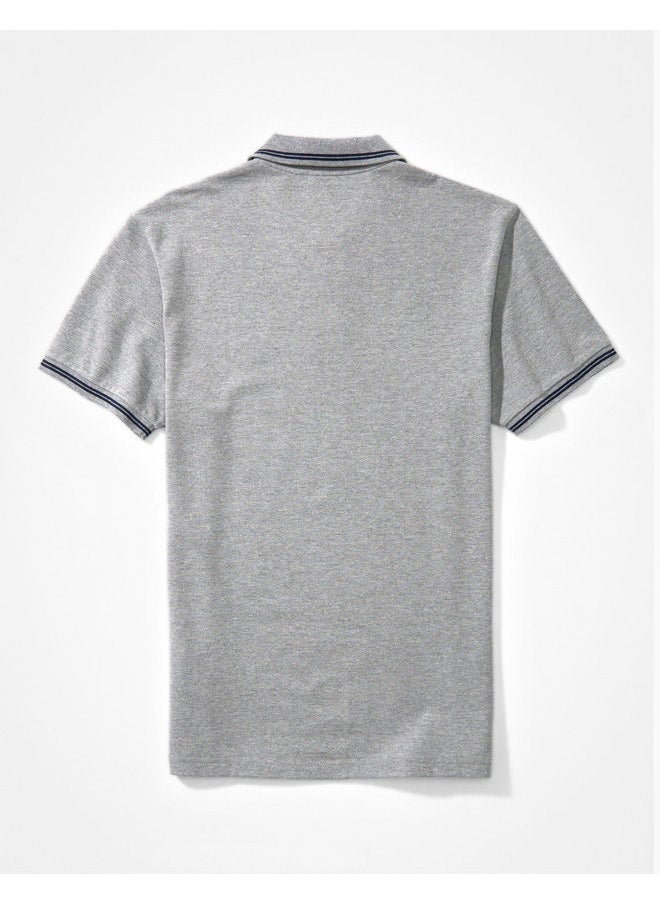 American Eagle AE Pique Polo Shirt  - Image 3