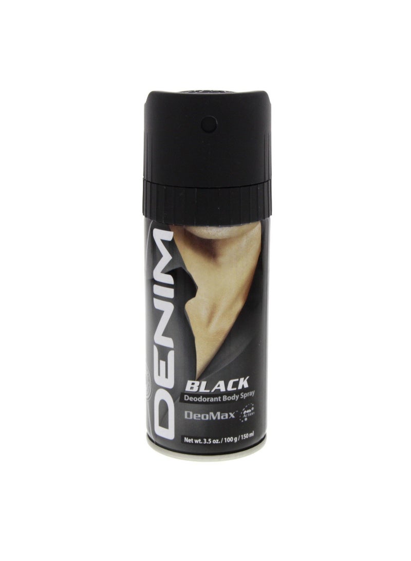 Denim Black Deodorant Body Spray 150 ml