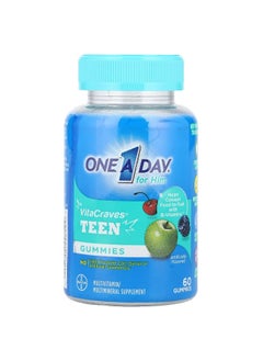 ONE A DAY One-A-Day, For Him, VitaCraves®, Teen Multivitamin, 60 Gummies  - Image 1