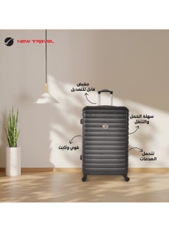 MAGELLAN Magellan Luggage set ABS Trolley Travel Bag 3Pc HK093/3P  - Image 3